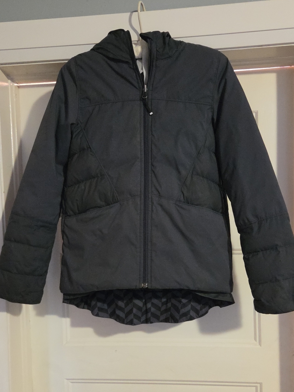 Ivivva Girls' Hooded Quilted Puffer Jacket - Black